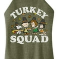 thumbnail image 3 of Peanuts - Turkey Squad - Juniors High Neck Tank Top, 3 of 6