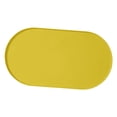 thumbnail image 3 of Tapete de alimentación para mascotas, tapete de repuesto para contener derrames, tapete de comida para gatos y perros, accesorios Amarillo, 3 of 9