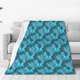 thumbnail image 1 of Balery Seahorse Manta de Felpa Suave y Acogedora – Cobija de Franela Aterciopelada para Cama, Lavable y Cálida para Sofá, Mascotas, Transpirable-50"x40", 1 of 7