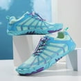 thumbnail image 2 of Rotm Mens Sneakers Fashion Athletic Running Shoes Casual Walking Sport Lightweight Breathable Comfortable Shoes Mens Running Shoes Sky Blue,Size 6.5, 2 of 7
