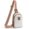 thumbnail image 1 of Bandolera BOSTANTEN Small Bandolera de piel para mujer, color beige, 1 of 8
