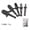 a, variant on Copper Pipe Expander Set, Hex Shank Swaging Tool Carbon Steel Drill Bit Compatible Flaring Repair Hardware for Air Conditioning Maintenance 11 Pcs