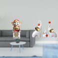 thumbnail image 2 of Figura de escritorio,Figura de Dios de la Fortuna de Dibujos Animados,Regalo Feng Shui,Esculturas de elefantes,Estatuas de elefantes para decoración del hogar,artesanías de cerámica,Figuras, 2 of 8
