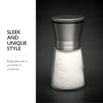 thumbnail image 6 of Cole & Mason Sunderland 5.5" Salt Mill Set for Sea Salt - Aesthetic Salt Mills - Kitchen & Home Essentials - Refillable Salt Mill Grinder - Acrylic Spice Mills, 6 of 7