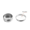thumbnail image 3 of Uxcell 1/2oz 15ml Latas redondas con tapa de tornillo, contenedores de aluminio tono plateado, paquete de 18, 3 of 6