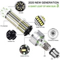 thumbnail image 5 of Gostoto 25W-54W LED Corn LED Light Bulb With Fan(200W-500W Equivalent) Super Bright E26/E27/E39 Base LED Bulb for Home and Large Area Commercial Ceiling Lighting Garage Shop Factory, 5 of 7