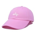 thumbnail image 5 of Dalix Salty Embroidered Cotton Beach Baseball Cap Adjustable Dad Hat Womens in Light Pink, 5 of 5
