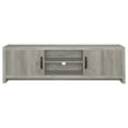 thumbnail image 4 of Burke 2-door Engineered Wood 71-inch TV Stand Grey Driftwood, 4 of 10