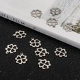 thumbnail image 6 of Tarnish Resistant 304 Stainless Steel Four Leaf Clover Charms Pendants Stainless Steel Color 15x13x1mm Hole: 1mm, 6 of 6