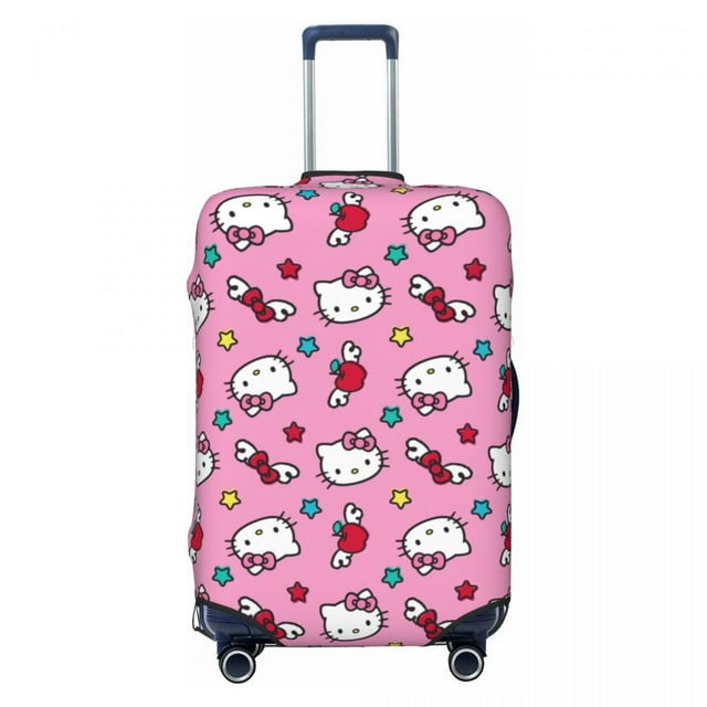 Custom Sanrio Hello Kitty Suitcase Cover Dust Proof Travel Luggage Covers for 18-32 inch