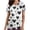 #21, variant on Busydd Plus Size Scrub Tops Women Fashion Graphic Print Valentines Day Nursing Scrub Top Casual Oversized Short Sleeve V Neck Women Scrubs with Pockets