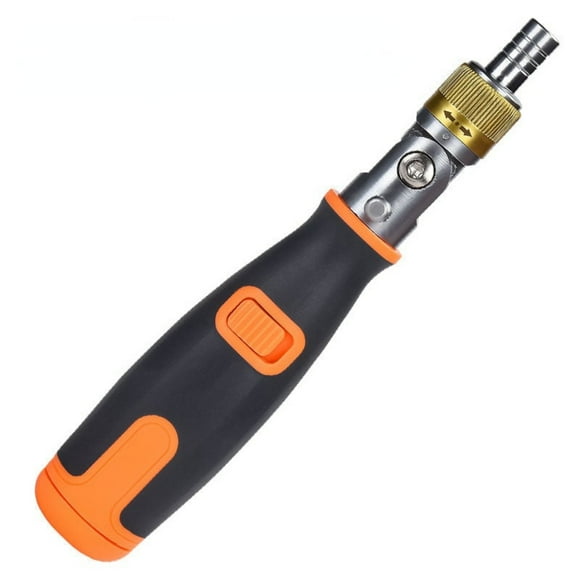 Household Portable 10 In 1 Hidden Screwdriver Set With Multi Angle Ratchet And Corner Screwdriver