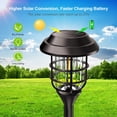 thumbnail image 4 of sruoe Solar Garden Lights, 4 PC Solar Lights Outdoor Decor, Solar Stake Lights, Solar Landscape Lights, Solar Lawn Ornaments, Flower Outdoor Lights for Yard Holiday Party Decoration, 4 of 7