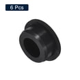 thumbnail image 4 of Unique Bargains 6 Pcs Black Plug Holes, H26 Rubber Button Plug for 25mm/0.98' Hole, 4 of 6