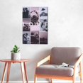 thumbnail image 6 of Custom Canvas Prints Pink Blue Love Personalized Photo Image Collage DIY Framed Kit Wall Art Picture Room Decor 16x20 inch, 6 of 7