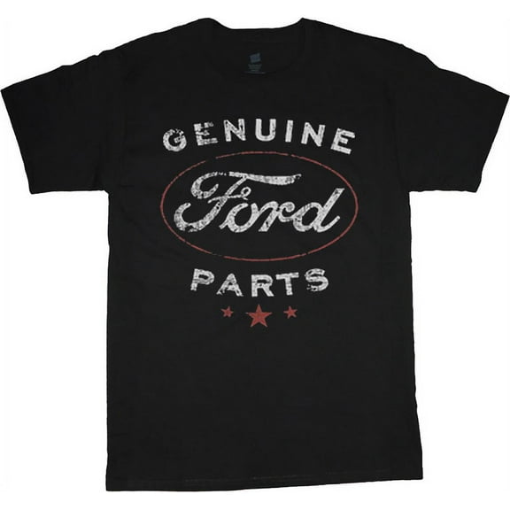 Genuine Ford Parts Big and Tall T-shirt Black Tee