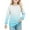 Light Blue, variant on KyCheLot Girls Print Long Sleeve Tshirts with Chest Pocket Pullover Daily Wear School Tops 5-14 Years