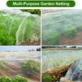 thumbnail image 6 of OutmaxHome Garden Netting, Mosquito Insect Birds Animals Barrier Protection Net Ultra Fine Garden Mesh Netting Plant Covers for Vegetable Plants Fruits Flowers Trees Greenhouse Row Cover, 6 of 9