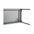 thumbnail image 2 of Maxx Legroom Rectangular Folding Table 72w x 18d x 29-1/2h, Gray/Charcoal, 2 of 4