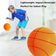 thumbnail image 2 of 1 pcs Quiet Basketball IndoorTraining Ball Low Noise For Activities Orange, 2 of 3