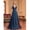 Teal Blue-XXL, variant on Teal Blue Sequin Embroidered V-Neck Sleeveless Maxi Evening Gown