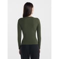 thumbnail image 4 of Avia Women's and Women's Plus Brushed Performance Top with Long Sleeves, Sizes XS-4X, 4 of 6
