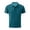 Blue #1, variant on Breeze Polo Shirts for Men Short Sleeve Beer Belly Collared Textured Shirt Stretchy Quick Dry Golf Casual Cool Tops, M