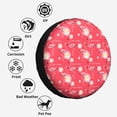 thumbnail image 6 of Kdxio Hello Summer Flamingo for Tire Cover Wheel Protectors Tyre Covers Weatherproof Wheel Covers Universal Fit for Trailer Rv SUV Truck Camper Travel Trailers 15 inch, 6 of 8