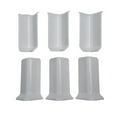 thumbnail image 1 of Blocs d'Angle pour Plinthes Lot de 6 Base Murale Coin Décor, 1 of 9