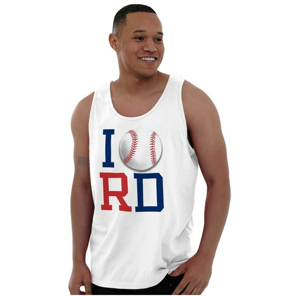 Béisbol Republica Dominicana Ball Tank Top T Shirts Men Women Brisco Brands S
