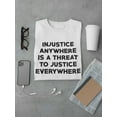 thumbnail image 3 of Threat To Justice Everywhere Men T-Shirt, Male Medium, 3 of 4