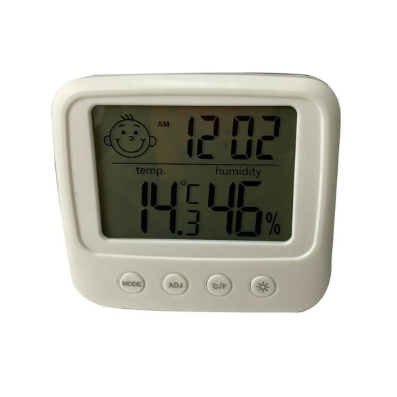 Indoor Thermometer Hygrometer Electronic Digital Humidity Gauge Meter LCD Display