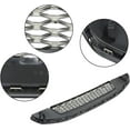 thumbnail image 4 of ALL-CARB For 2017-2018 Ford Fusion Black&Chrome Front Bumper Grille Honeycomb Grill, 4 of 6