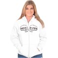 thumbnail image 3 of Take Naps Knuckles Relaxed Chill Gym Zip Up Hoodie Men's Women's Brisco Brands X, 3 of 6