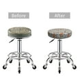 thumbnail image 4 of Goofa Funny Chicken Printed Stool Covers Round, Waterproof Round Bar Stool Covers Anti-Slip Round Bar Stool Seat Cover with Elastic Bands Durable -, 4 of 7