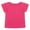 Hot Pink, variant on REDARER Girls Wavy Sleeve T-Shirt Summer Crew Neck Short Sleeve Top Casual Comfortable Plain Tee For Kids Everyday Wear,Color:Hot Pink,Size:3-4 Years