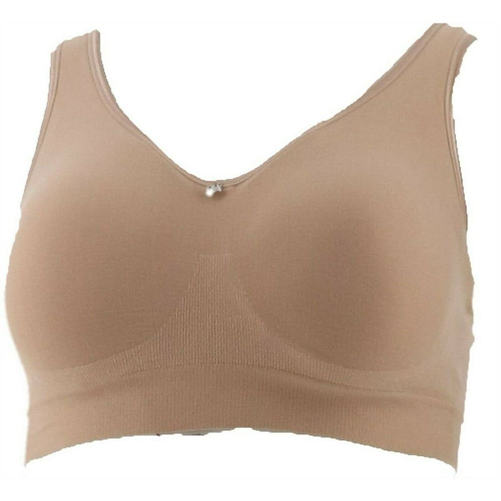 Breezies Breezies Seamless Comfort Wirefree Bra Womens A346537 8816