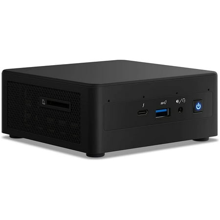 Intel NUC11PAHi5 Home & Business Mini Desktop (Intel i5-1135G7 4-Core  64GB RAM  128GB PCIe SSD + 500GB HDD (2.5)  Integrated Graphics  Wifi  Bluetooth  1xHDMI  1 mini Display Port  Win 11 Home)