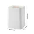 thumbnail image 3 of Chmadoxn Garbage Can, Trash Can Three Dimensional Double Layer European Ingenuity Bathroom Office Bedroom Living Room Household Uncovered Wastebasket Trash Can Garbage can, 3 of 6