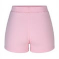 thumbnail image 7 of Women's Two Piece Outfit Summer Co Ord Set Tracksuit Full Set Sleeveless Crop Tank Top Shorts with Pockets 2 Piece Beach Holiday Lounge Set Streetwear Sport Gym Sets Pink M, 7 of 7