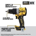 thumbnail image 3 of Kit combinado de herramientas eléctricas DEWALT 20V MAX XR 4-TOOL con taladro percutor, 3 of 8