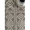 thumbnail image 4 of nuLOOM Hurley Tribal Shag Area Rug, 6' 7" x 9', Dark Gray, 4 of 4