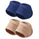 thumbnail image 4 of FELTECHELECTR 2 pares de protectores para talones agrietados, fundas elásticas para talón y calcetines cómodos para el talón., 4 of 6