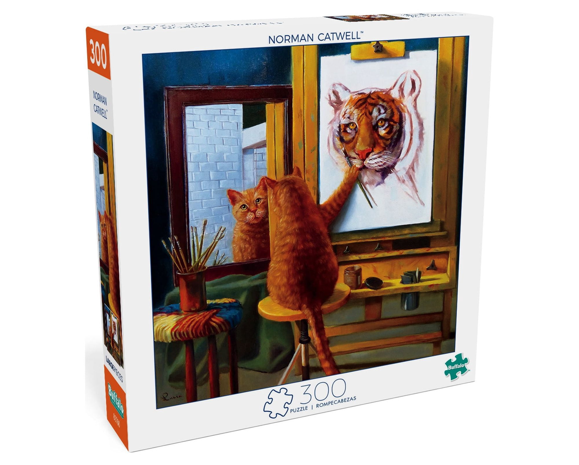 Buffalo Games - Art of Play - Norman Catwell - 300 piece jigsaw puzzle