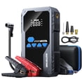 thumbnail image 1 of AUTOONE 6000A Jump Starter with Air Compressor (All Gas/10L Diesel), 150PSI Car Jumper Starter Portable, Jump Box Tire Inflator with LED Flashlight, LCD Display, Storage Case, 1 of 8