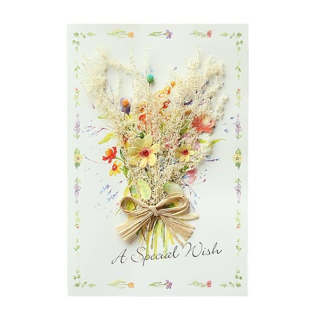 Boovnll Tool Kit, Mother's Day Carnation Dried Flower Greeting Card Mother's Day Birthday Card 2Pc, Tool Set, Home Essentials, Household Essentials