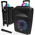 thumbnail image 1 of Pyle Portable 700W Outside Wireless Speaker DJ Karaoke Machine w/Fun LED Lights, 1 of 4