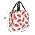 thumbnail image 2 of Pofeuu Watermelon Print Lunch Bag Lunch Box Large Capacity Insulated Lunch Bag for Adult, Leakproof Reusable Lunch Tote Bags for Work, 2 of 5
