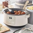 thumbnail image 6 of GreenPan 8 Quart Family Size Locking Lid Slow Cooker, Cream, 6 of 9
