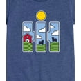 thumbnail image 3 of Case IH - Logo Farm Fill - Girls Fitted Short Sleeve Graphic T-Shirt, 3 of 5
